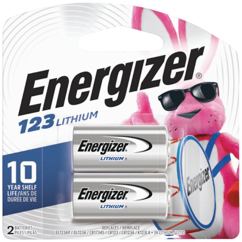 Energizer 123 Lithium Camera Battery 1500 MAh