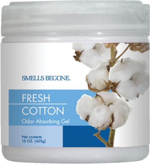 Punati Chemical Fresh Cotton Odor Absorbing Gel, Begone - 15 oz jar