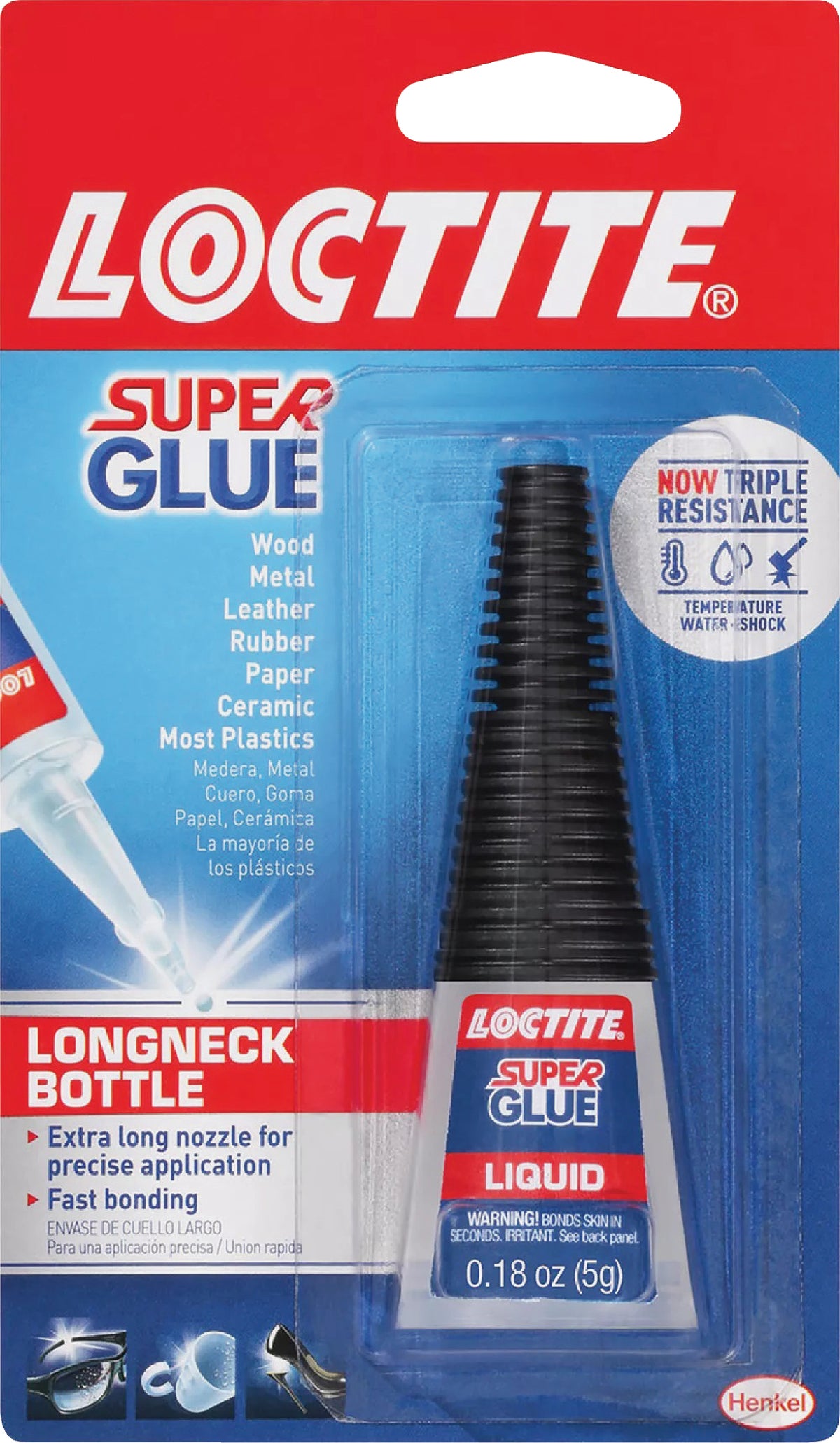 Loctite Super Glue-3, triple résistance, 3gr 