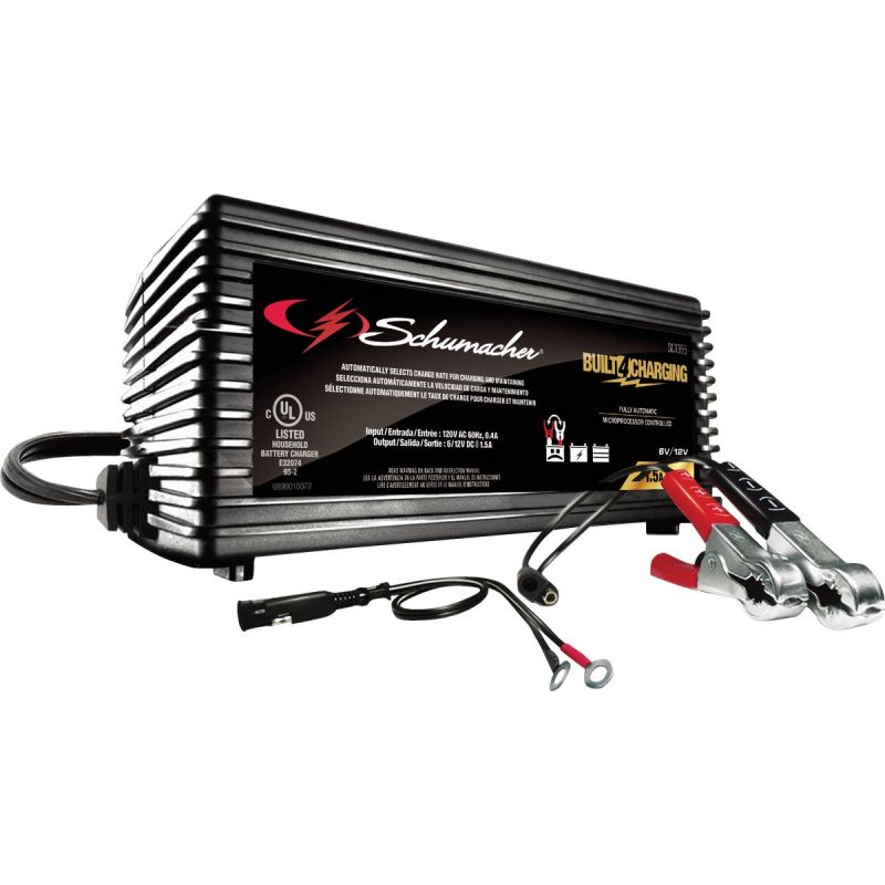Schumacher SpeedCharge 6V/12V Battery Charger/Maintainer 1.5A