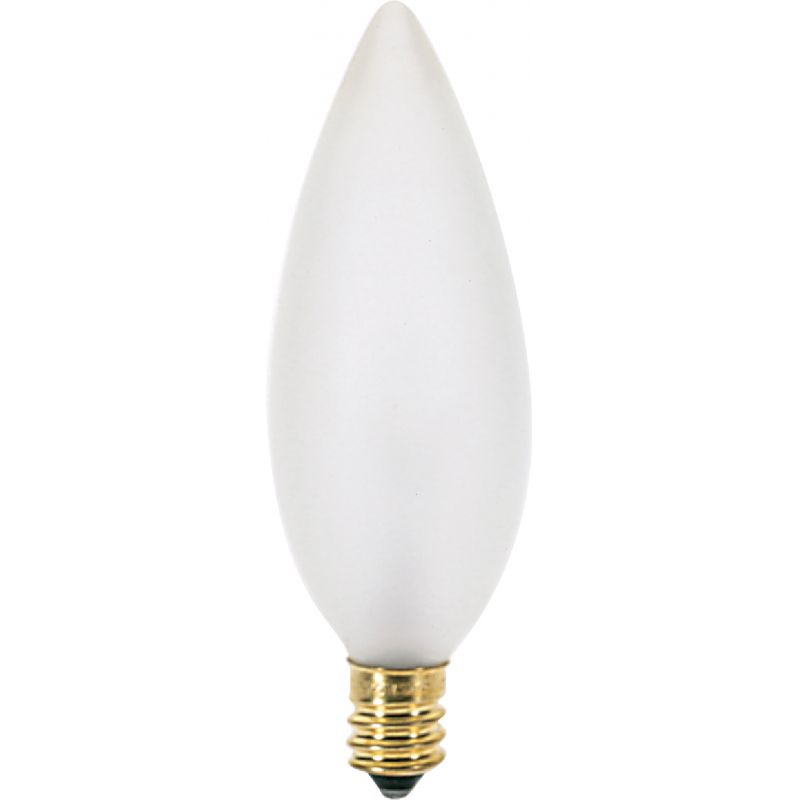 Satco Candelabra BA9.5 Incandescent Decorative Light Bulb