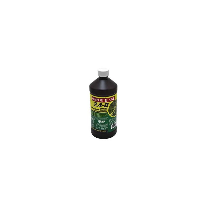 Compare-N-Save 75311 Broadleaf Weed Control, Liquid, Spray Application, 32 oz Colorless/Dark Yellow