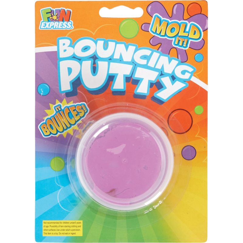 Fun Express Bouncing Putty Assorted (Pack of 6)