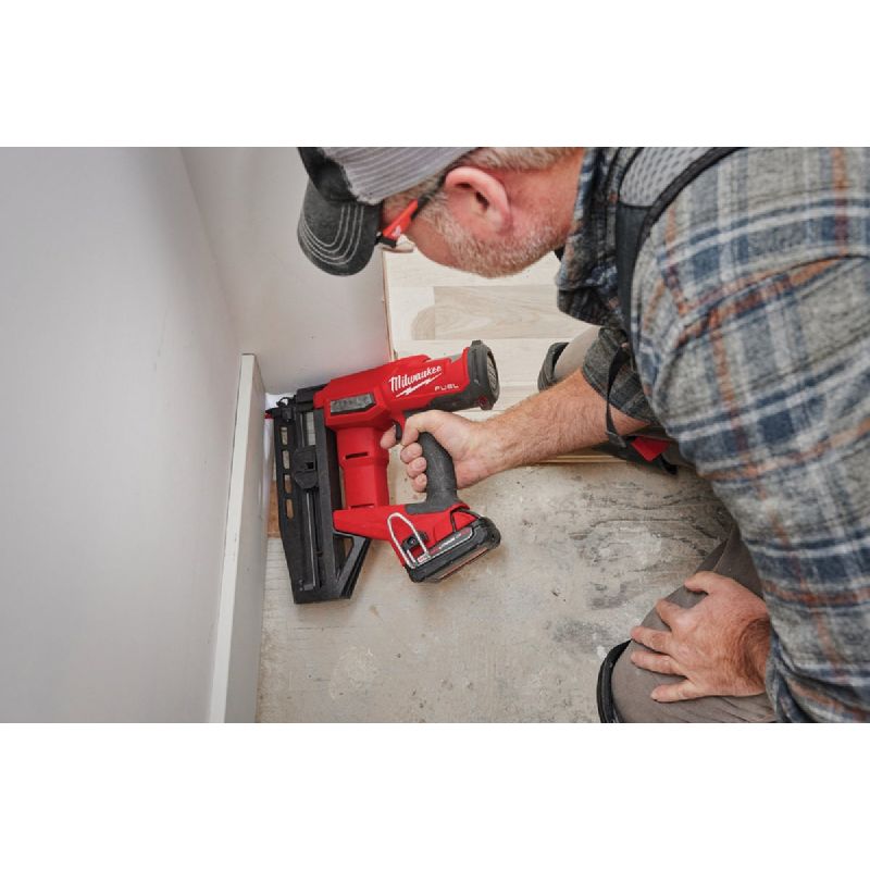 Milwaukee M18 FUEL 16-Gauge Straight Cordless Finish Nailer - Tool Only