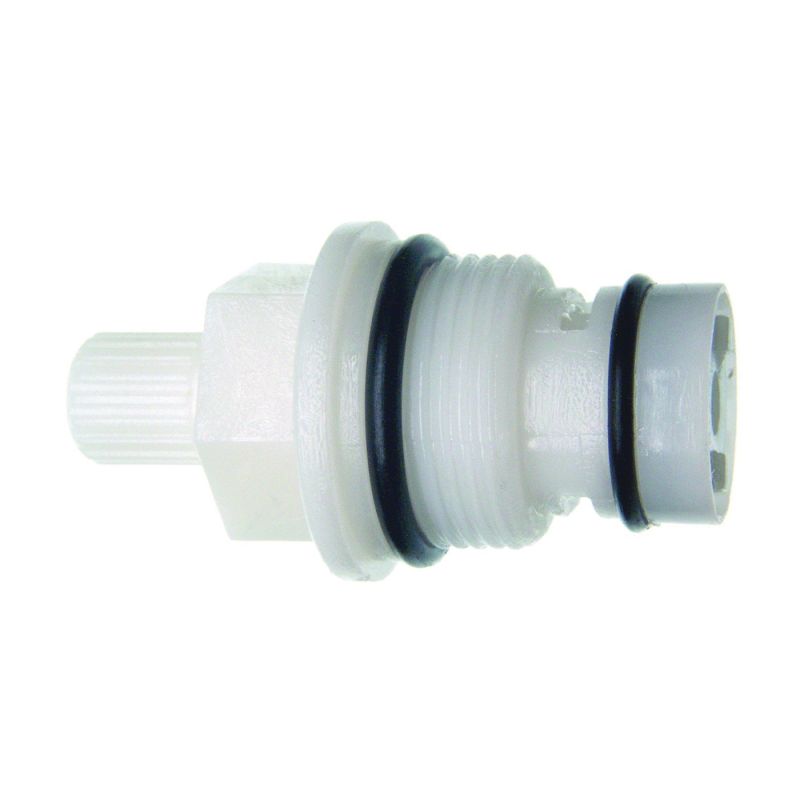 Danco 18593B Faucet Stem, Plastic, 1-63/64 in L, For: Phoenix Two Handle Sink, Lavatory Faucets White