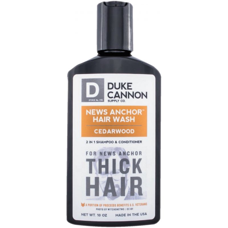 Duke Cannon 2-In-1 News Anchor Thick Shampoo &amp; Conditioner 10 Oz.