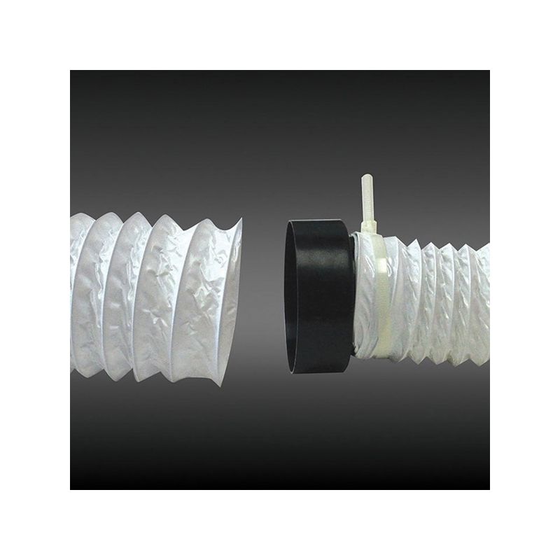 Dundas Jafine INC34EZW Duct Increaser, 3 to 4 in Connection, Plastic
