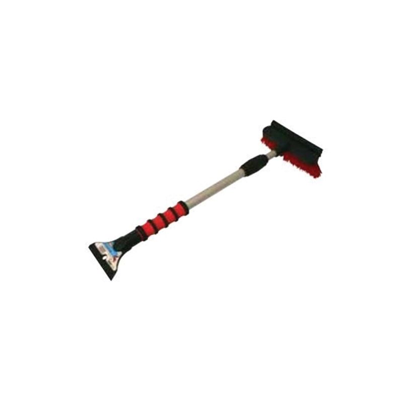 Mallory 511-E Snow Broom, 7 in W Blade, Nylon/Polyethylene Blade, 36 in OAL, Foam Handle, Assorted Assorted