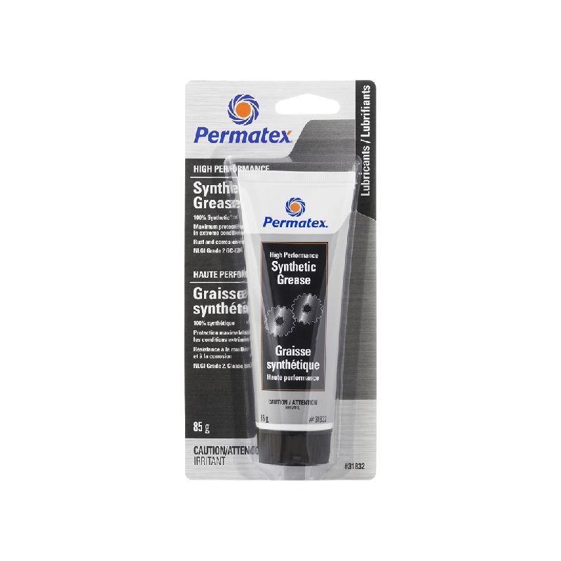 Permatex 31832 Synthetic Grease, 85 g Tube, White White