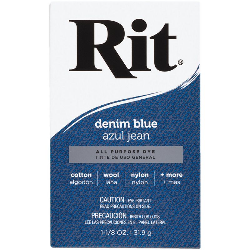 Rit Tint &amp; Powder Dye Denim Blue, 1.125 Oz.