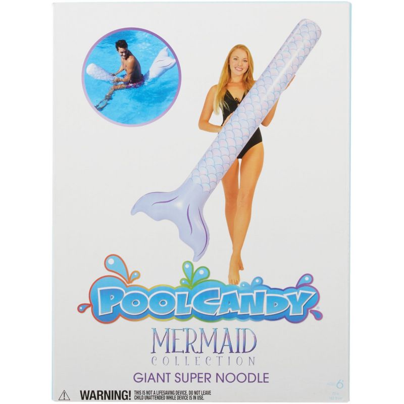 PoolCandy Mermaid Collection Super Noodle Water Toy Multi