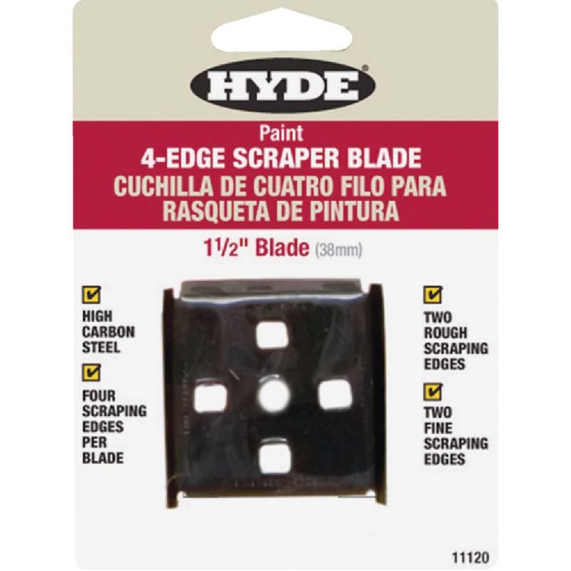 Hyde 4-Edge Replacement Scraper Blade