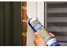 GE Advanced Silicone Window &amp; Door 100% Silicone Sealant White, 10.1 Oz.