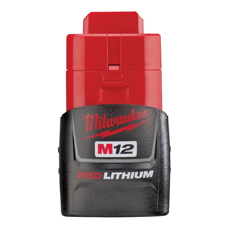 Milwaukee 48-11-2401 Compact Rechargeable Battery Pack, 12 V Battery, 1.5 Ah