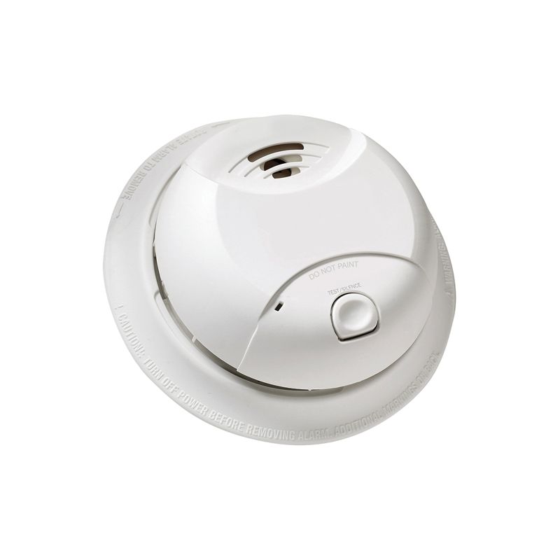 First Alert 0827B Smoke Alarm, 3 V, Ionization Sensor, 85 dB, White White