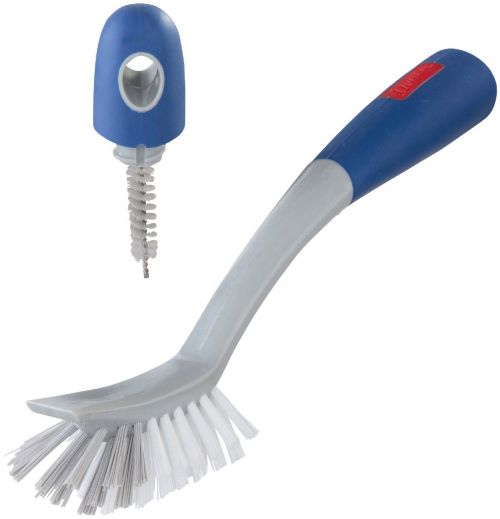 Quickie Tile & Grout Brush, 2 in 1