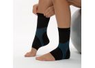 Copper Fit Ice Compression Foot Sleeve L/XL 10 In. To 12 In. Ankle, Black