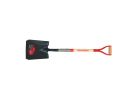 Razor-Back 2594300 Shovel, 9.62 in W Blade, Wood Handle, D-Grip Handle 6.62 In