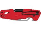 Milwaukee FASTBACK 5-In-1 Pocket Knife Red, 3 In.