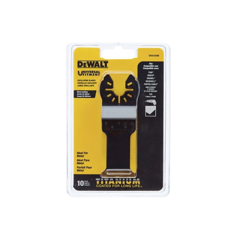 DeWALT DWA4209B Cutting Blade, 1-1/4 in, Bi-Metal 1-1/4 In, Black