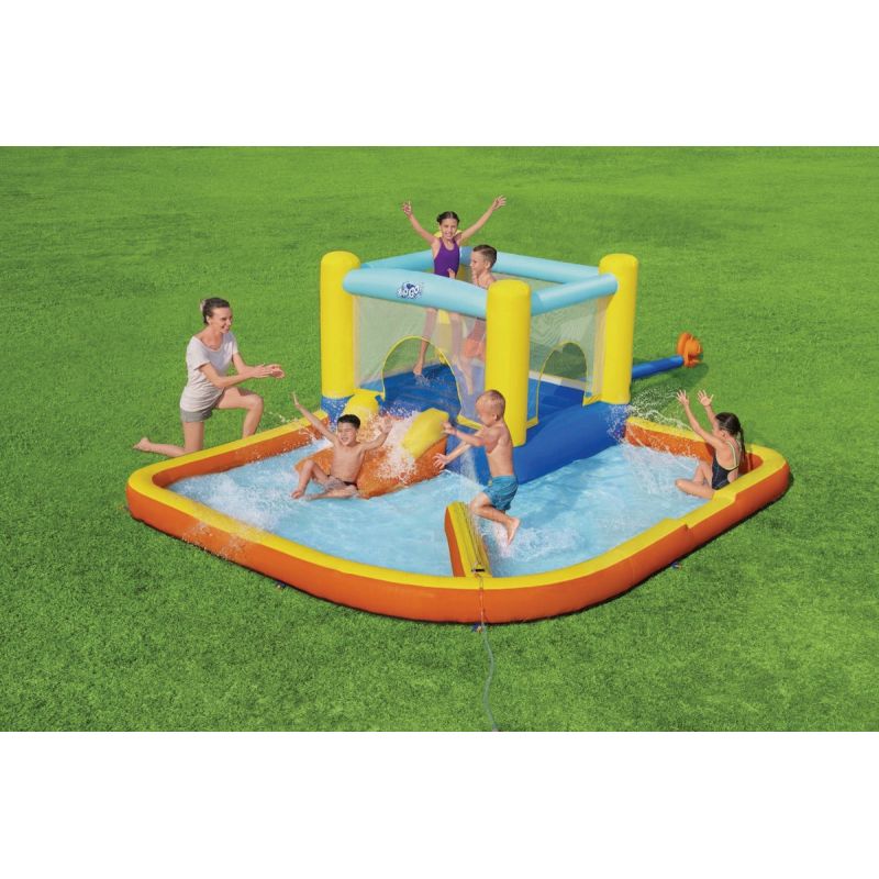 H20GO! Beach Bounce Inflatable Water Park Individual Weight Capacity 120 Lb.