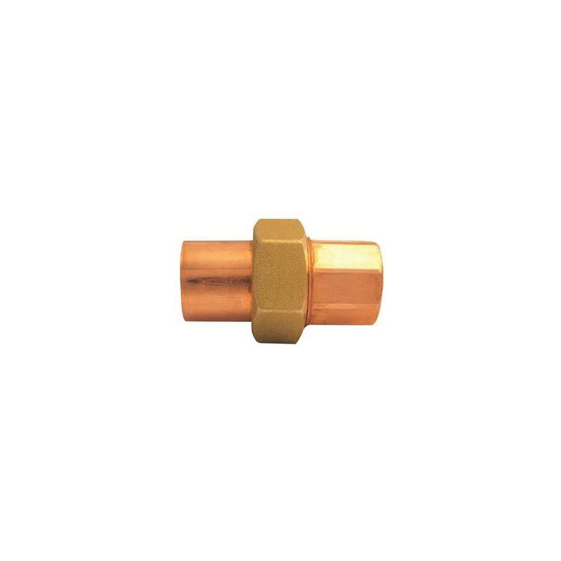 Elkhart Products 33584 Pipe Union, 1 in, Sweat, Copper