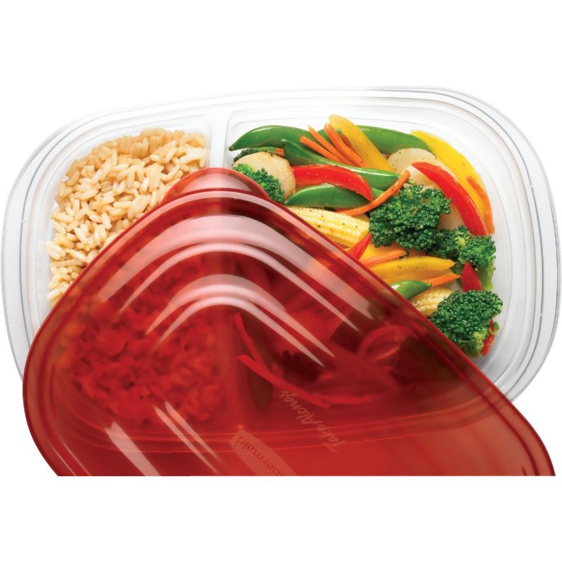 Rubbermaid TakeAlongs Divided Food Storage Container 3.7 C.