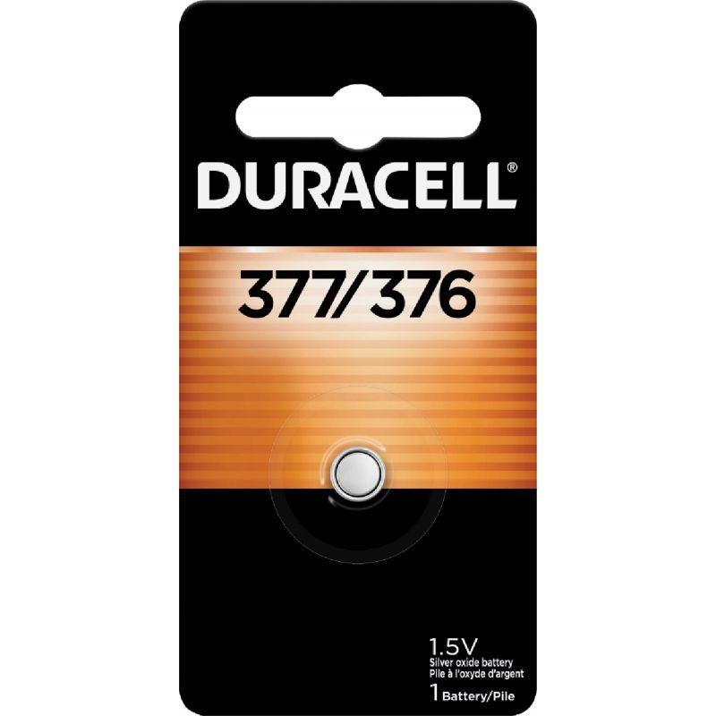 Duracell 376/377 Silver Oxide Button Cell Battery 24 MAh