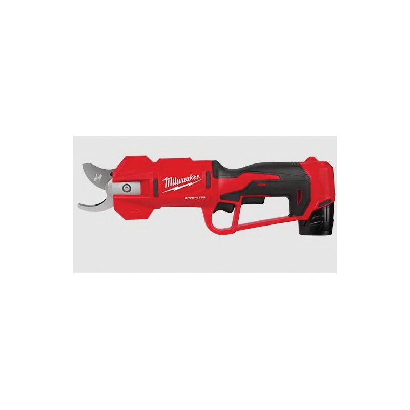 Milwaukee 2534-20 Brushless Pruning Shear, Tool Only, 12 V, 1-1/4 in Cutting Capacity