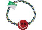 Smart Savers Rope Ring Dog Toy 7 In., Multi-Colored (Pack of 12)