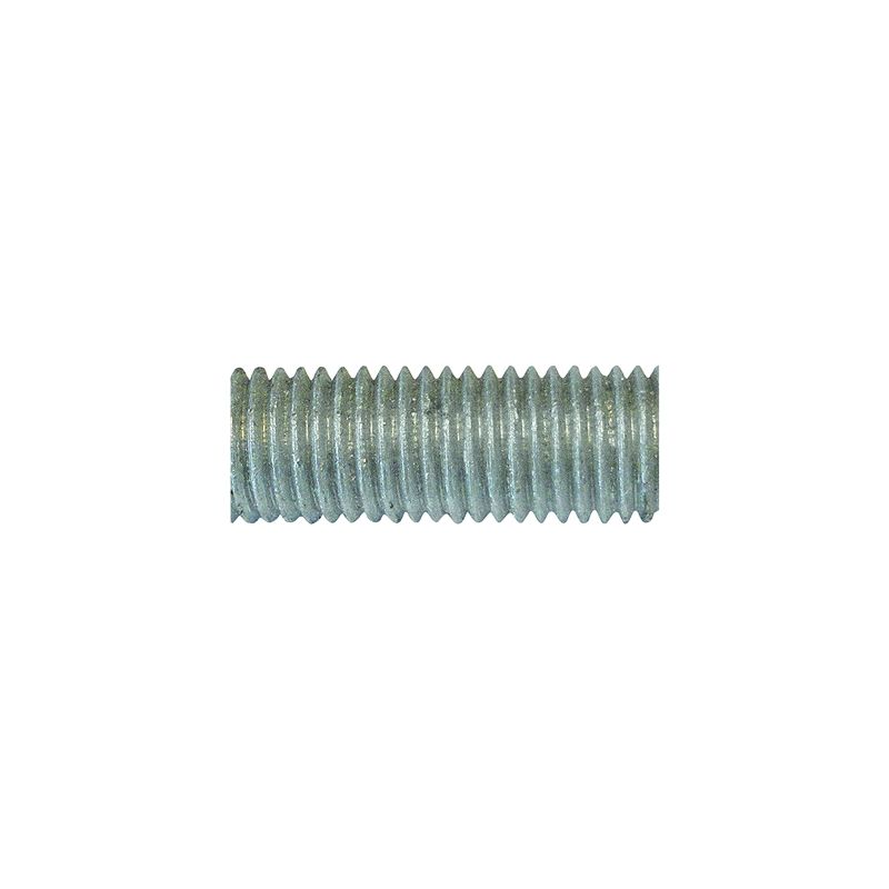 PFC TR-1002 Threaded Rod, 1/2-13 in Thread, 12 ft L, A Grade, Carbon Steel, Galvanized, NC Thread