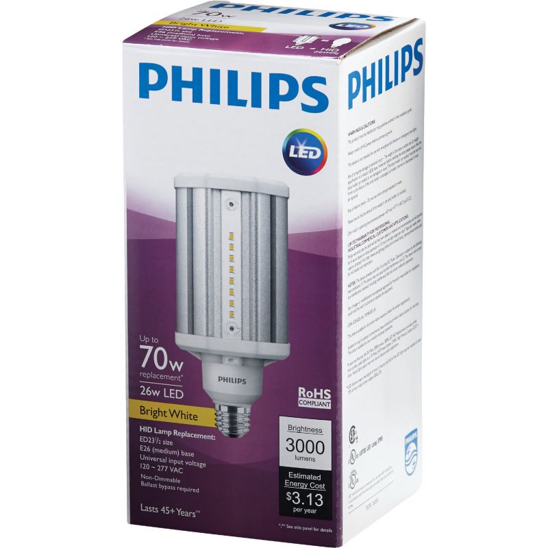 Philips TrueForce Medium Base LED High-Intensity Replacement Light Bulb