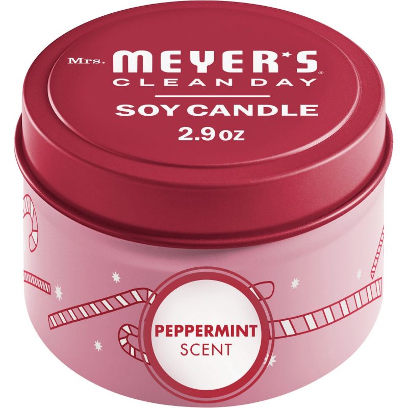 Mrs. Meyer&#039;s Clean Day Soy Candle Red, 2.9 Oz.