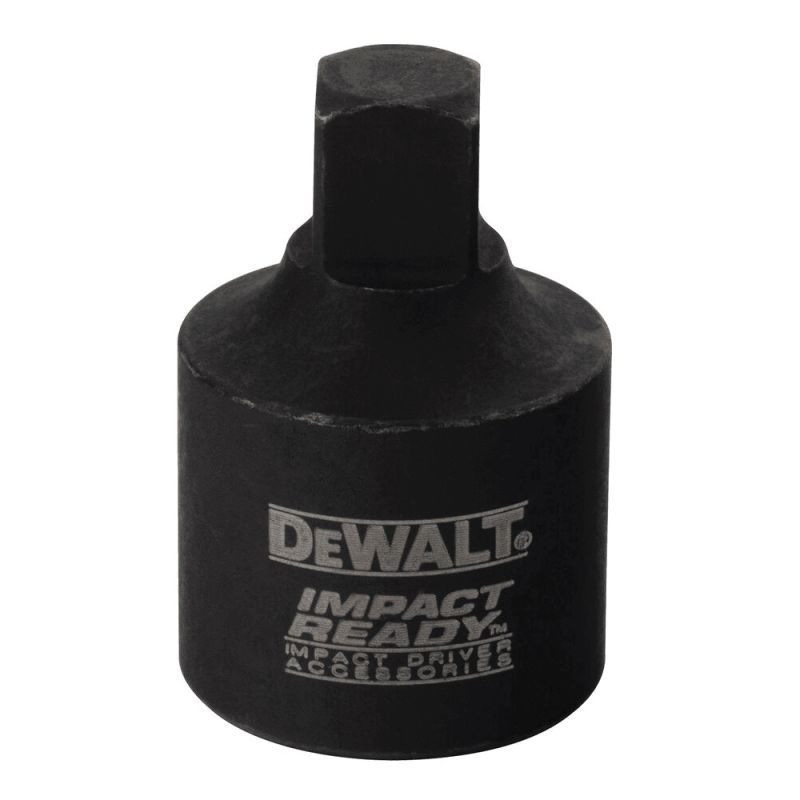 DeWALT DW2299 Socket Adapter, 1/2, 3/8 in Drive, Square Drive