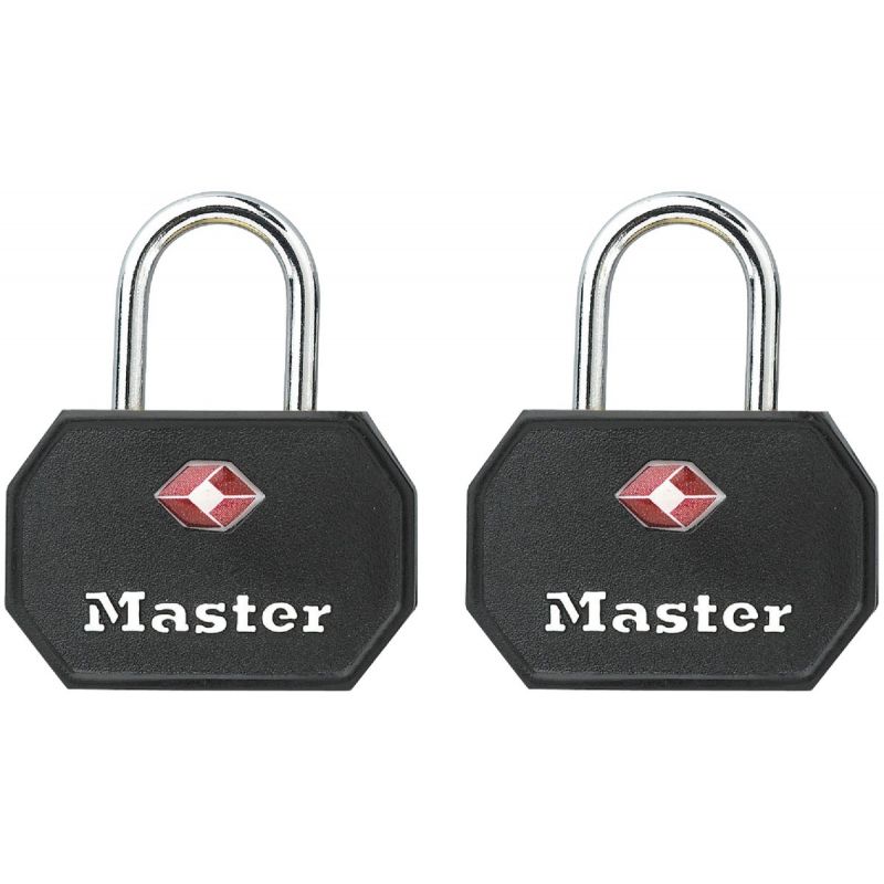 Master Lock Keyed Luggage Lock (TSA-Accepted) Black