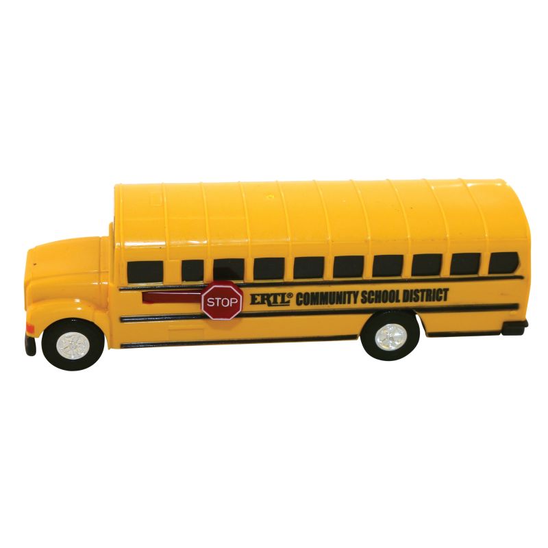 Ertl 46581 School Bus Toy, 3 years and Up, Metal/Plastic, Yellow Yellow