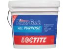 LOCTITE Power Grab All-Purpose Paneling &amp; FRP Adhesive White, 1 Gal.