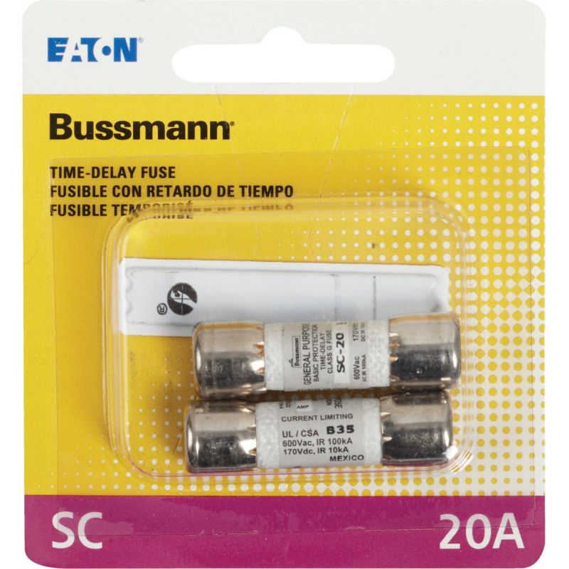 Bussmann Midget SC Cartridge Fuse 20