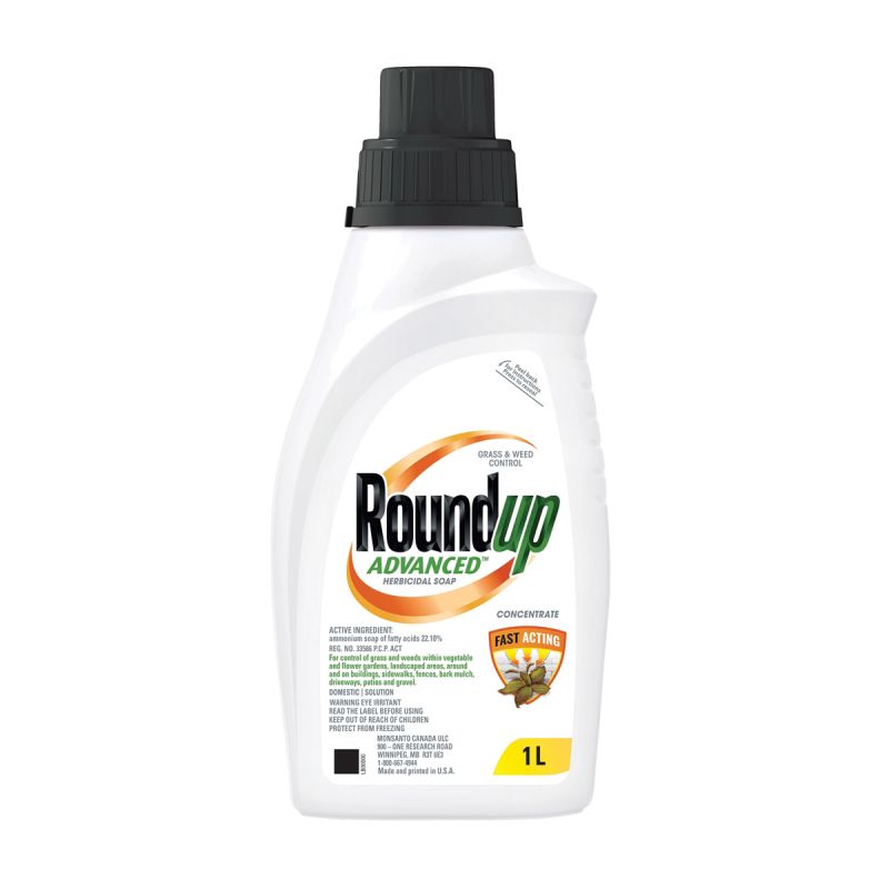 Roundup 0306205 Concentrated Weed Killer, 1 L Bottle