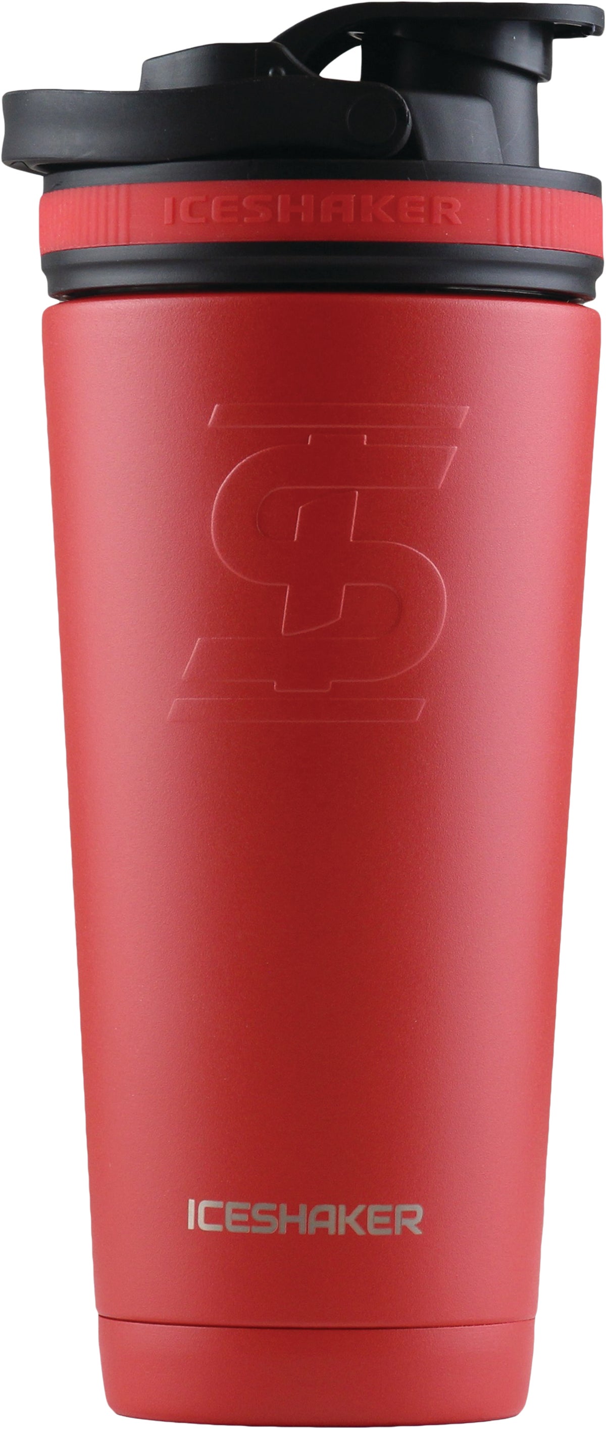 Ice Shaker 26 Oz. Red Insulated Vacuum Bottle & Shaker 26RED 