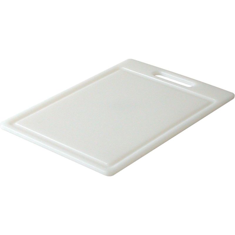 Grande Epicure Cutting Board With Juice Well White