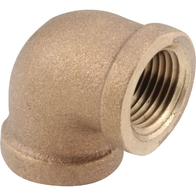 Anderson Metals 90 Deg. Threaded Red Brass Elbow 1-1/4&quot;