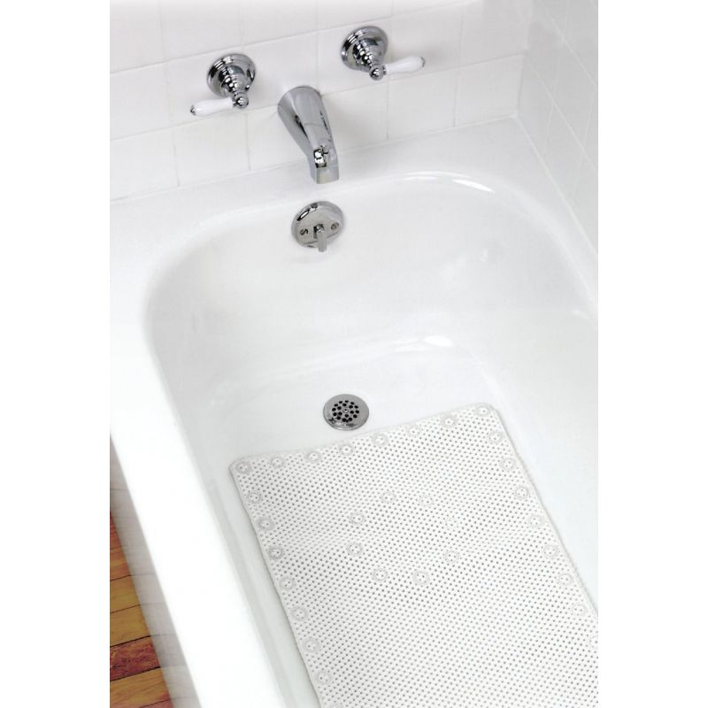 Zenith Foam Bath Mat White