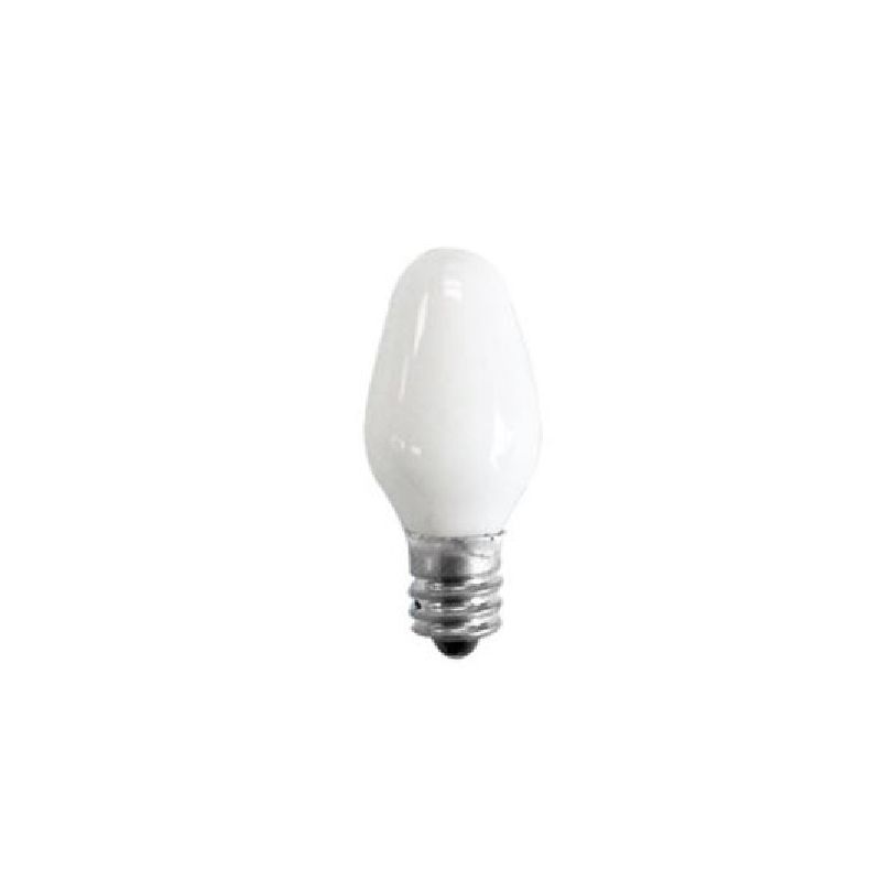 Xtricity 1-63010 Night Light Bulb, 4 W, Candelabra Lamp Base, C7 Lamp, Soft White Light, 10 Lumens