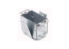 Raco 545 Switch Box, 1-Gang, 1-Outlet, 2-Knockout, 1/2 in Knockout, Steel, Gray, Galvanized, Screw Gray
