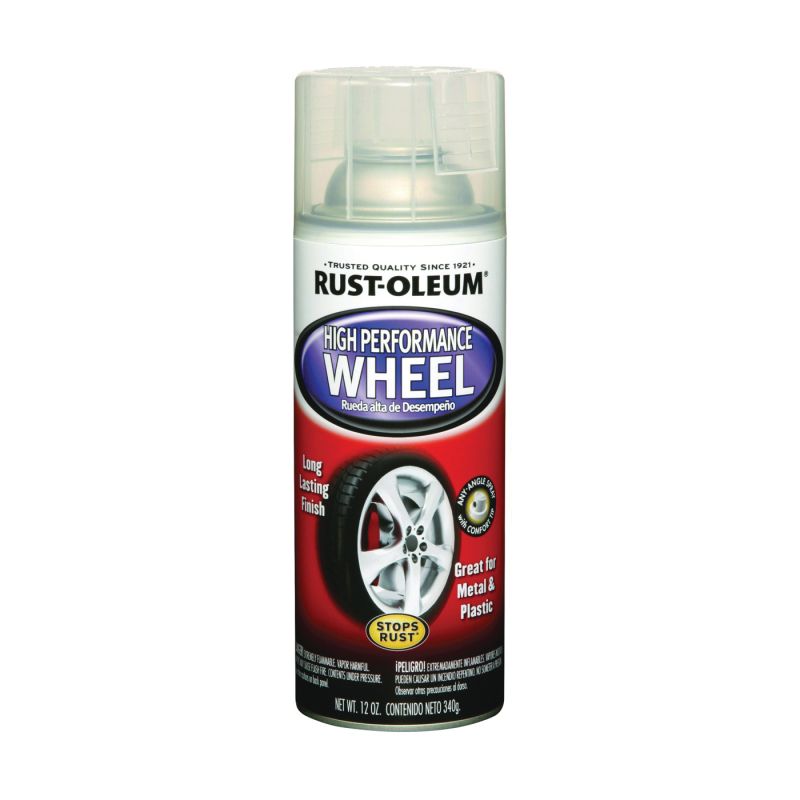 Rust-Oleum 248929 Wheel Coating Spray, Gloss, Clear, 11 oz, Can Clear