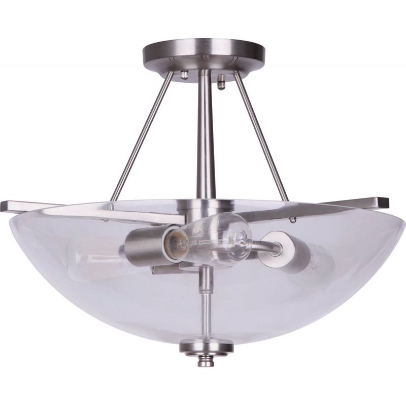 Home Impressions 15 In. Semi-Flush Mount Ceiling Light Fixture 15 In.
