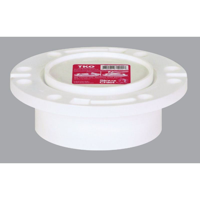 Sioux Chief PVC Total Knockout Flush To Floor Closet Flange