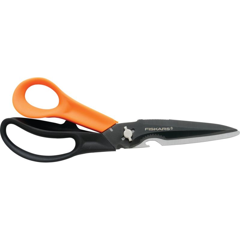 Fiskars Cuts+More MultiPurpose Garden Scissor Orange &amp; Black