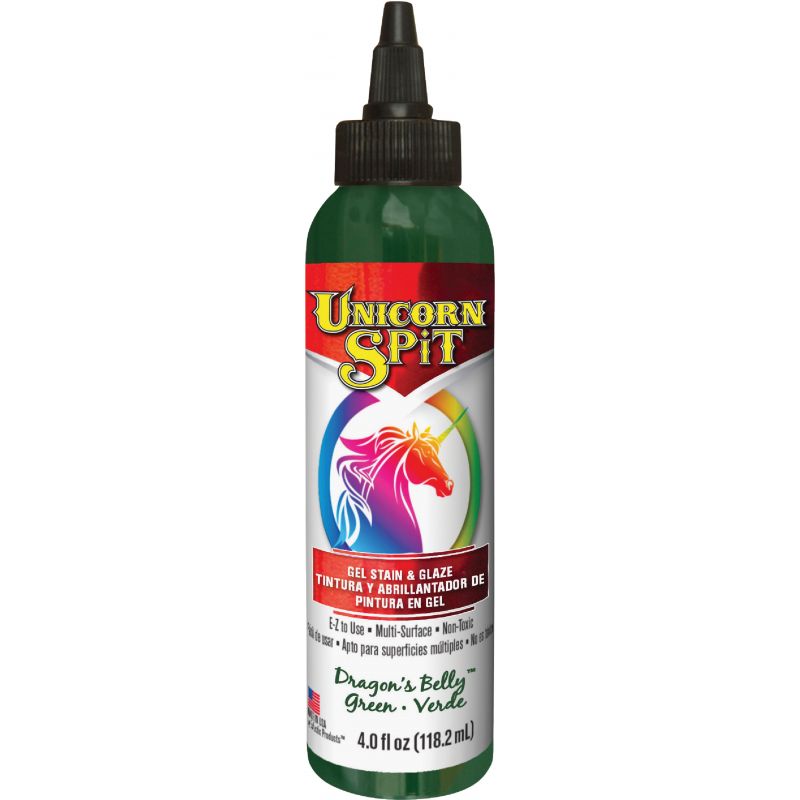 Eclectic Products Unicorn Spit 4 Oz. Craft Paint Dragon&#039;s Belly Green, 4 Oz.